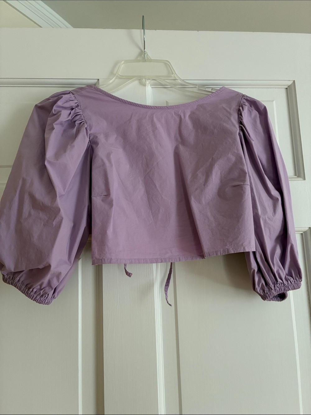 Djerf Avenue cotton candy top S lilac